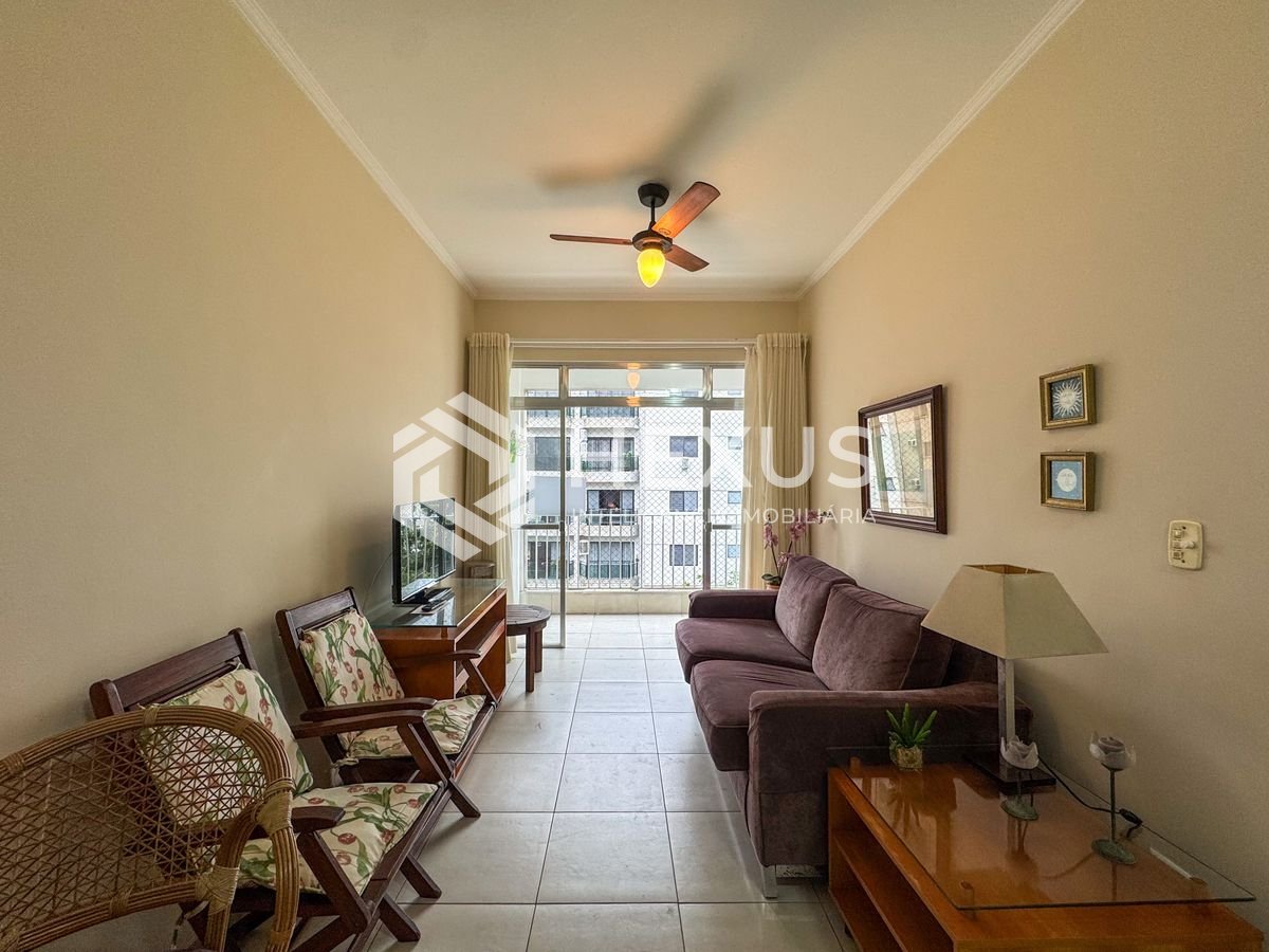 Foto 2 de Apartamento com varanda e churrasqueira na Praia das Asturias, Guaruja