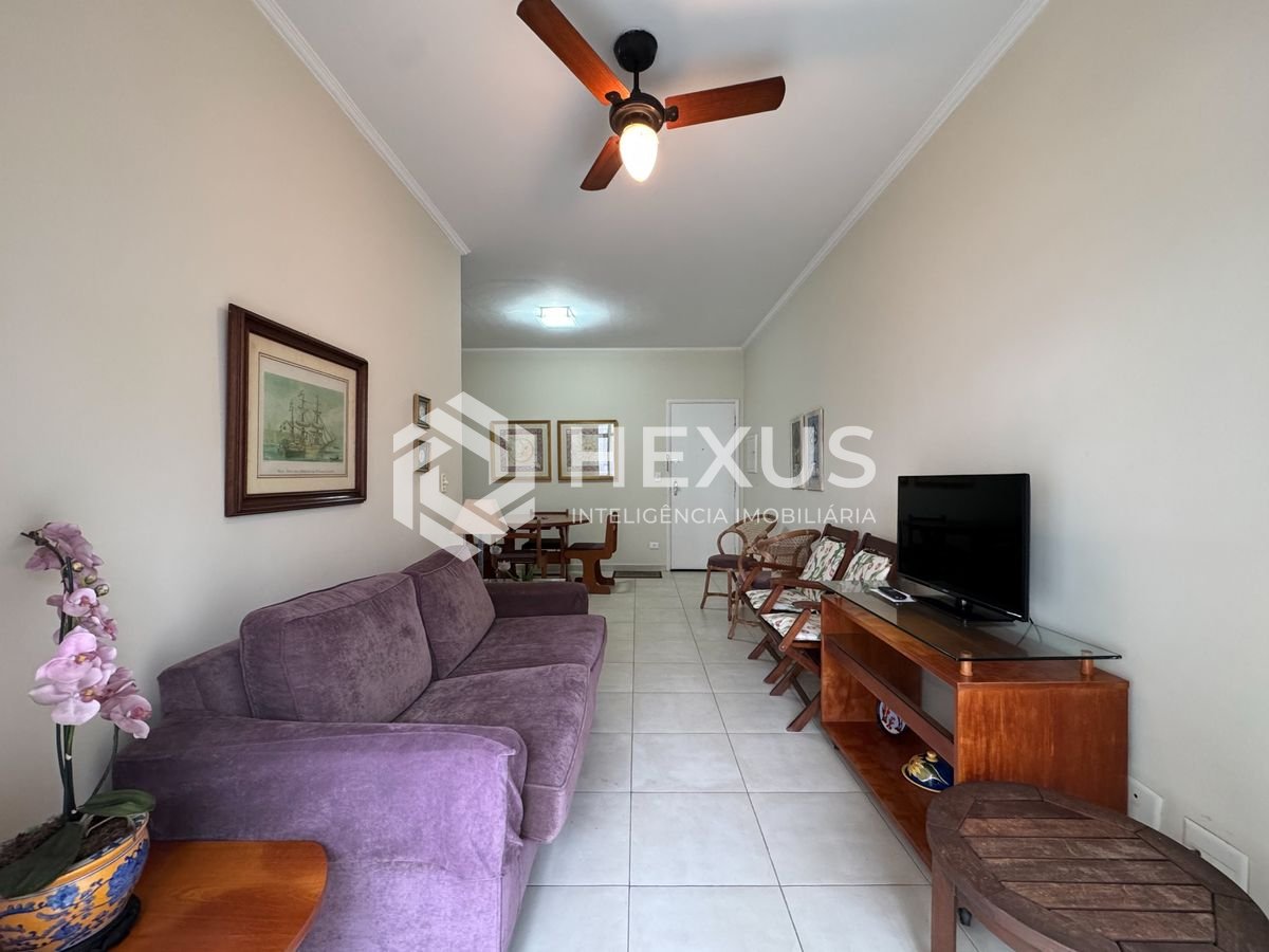 Foto 3 de Apartamento com varanda e churrasqueira na Praia das Asturias, Guaruja