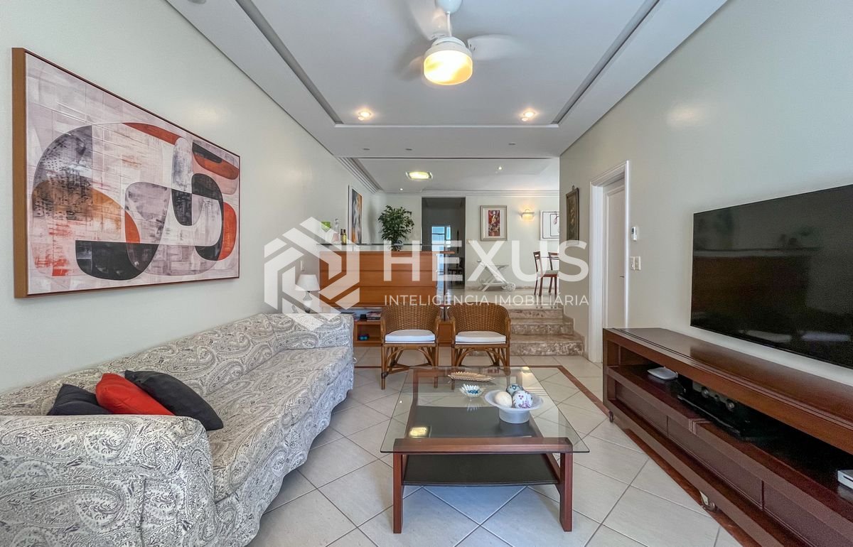 Foto 3 de Apartamento com varanda vista mar e lazer na beira mar na Praia nas Pitangueiras, Guarujá