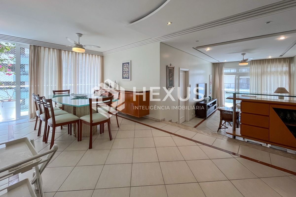 Foto 4 de Apartamento com varanda vista mar e lazer na beira mar na Praia nas Pitangueiras, Guarujá