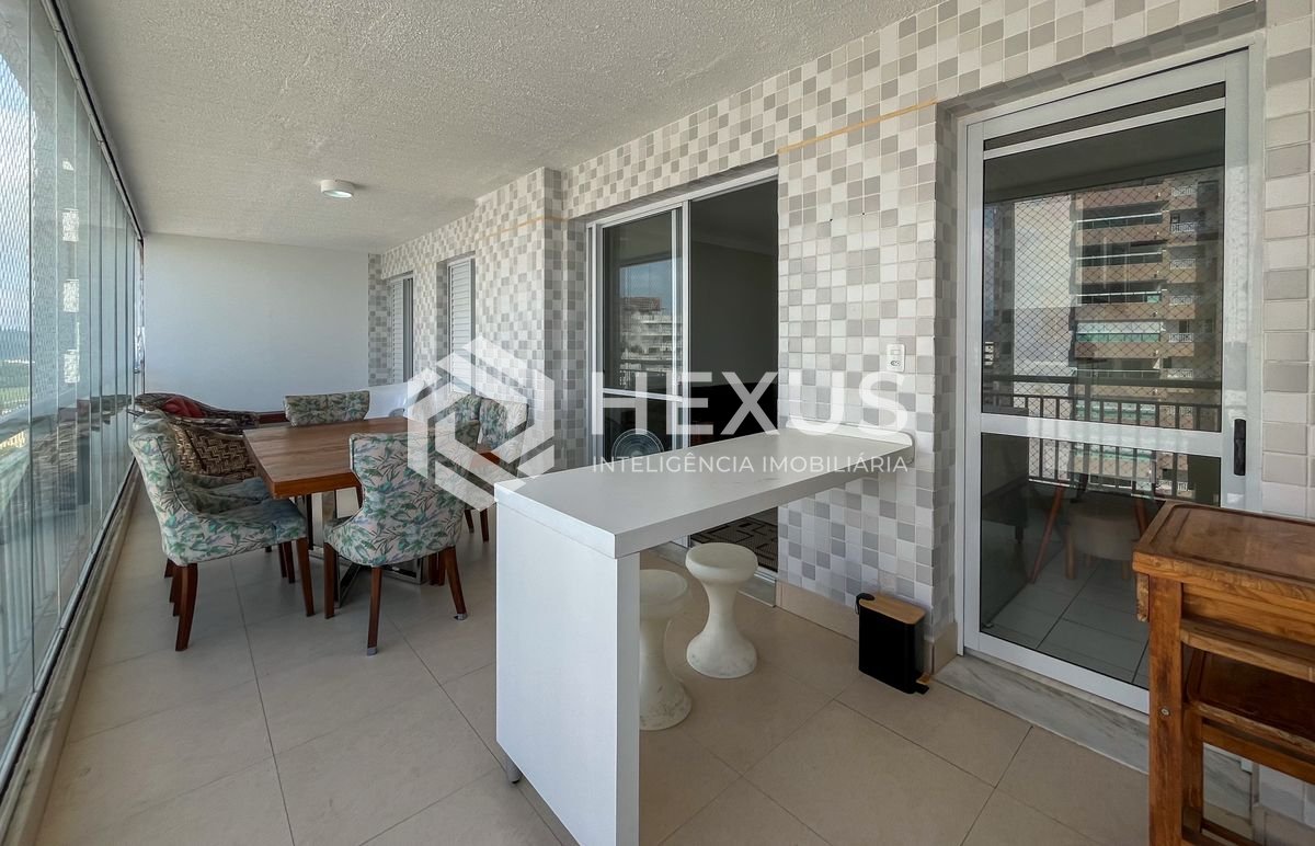 Foto 2 de Apartamento com varanda gourmet vista mar e lazer na beira mar da Praia das Astúrias, Guarujá