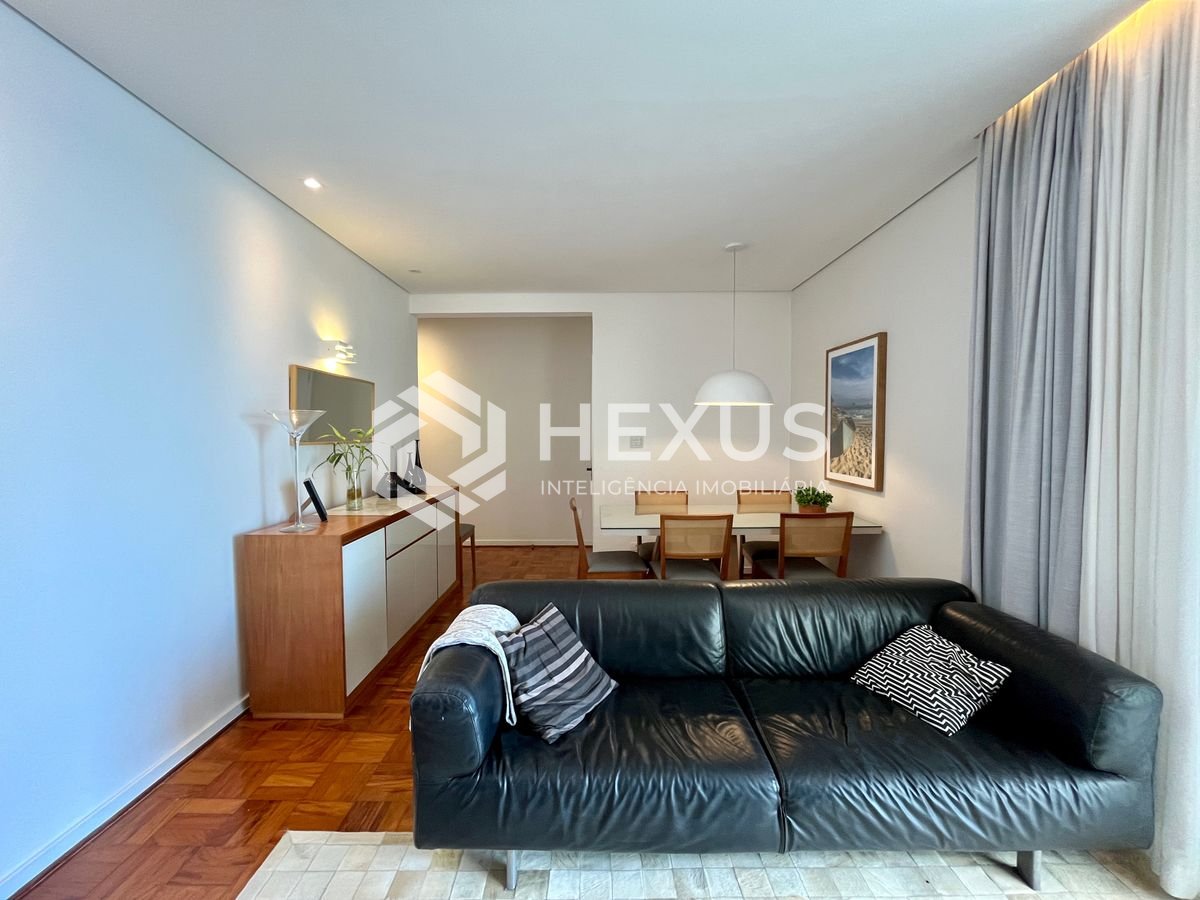 Foto 5 de Apartamento frente mar com varanda vista mar e lazer nas Pitangueiras, Guarujá