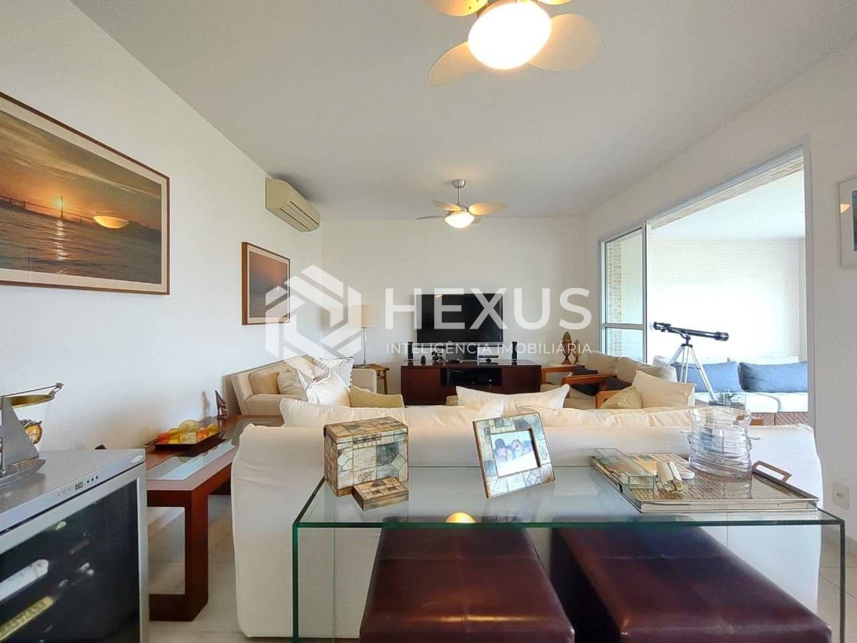 Foto 4 de Apartamento com varanda gourmet vista mar e lazer na Praia da Enseada, Guarujá