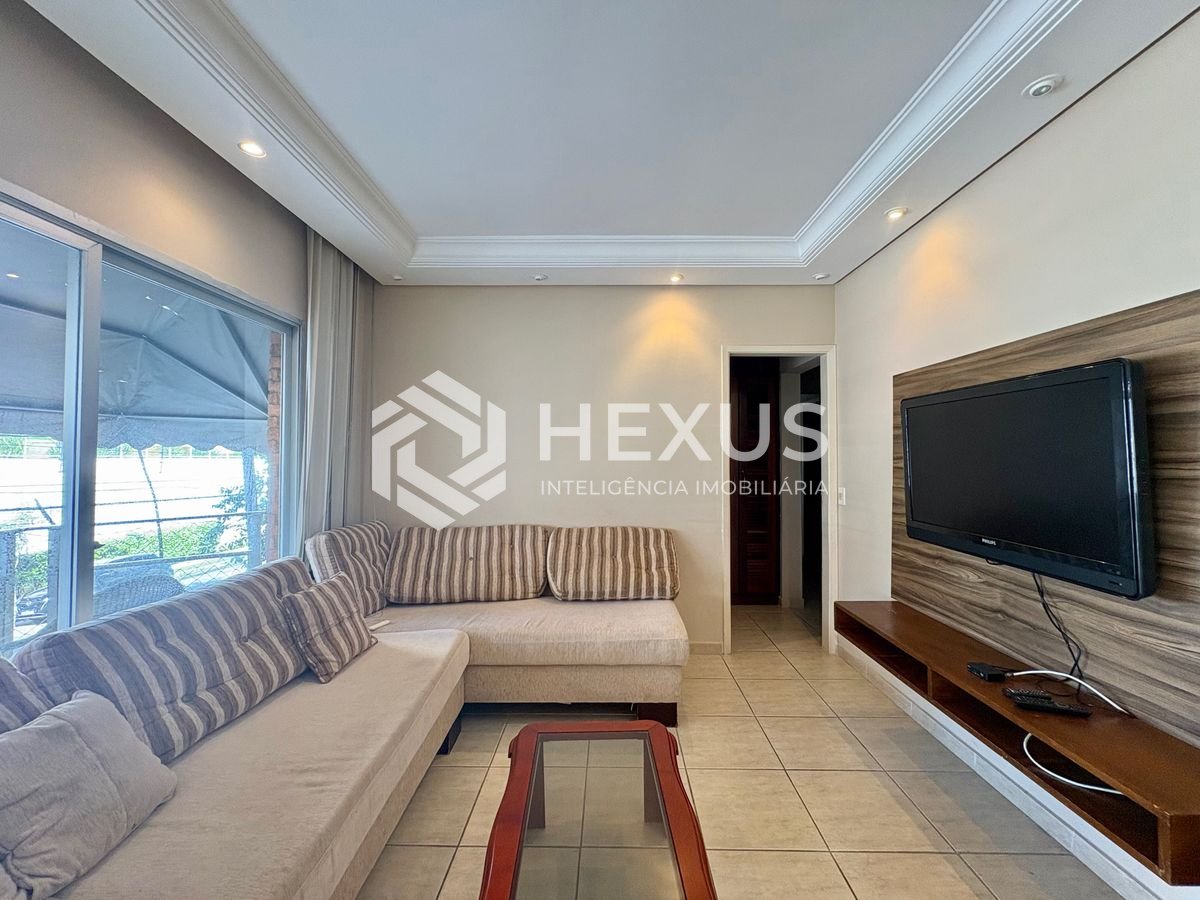 Foto 4 de Apartamento com varanda e lazer na Praia da Enseada, Guarujá