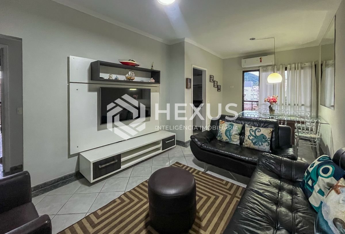 Foto 5 de Apartamento com varanda e lazer na Praia da Enseada, Guarujá