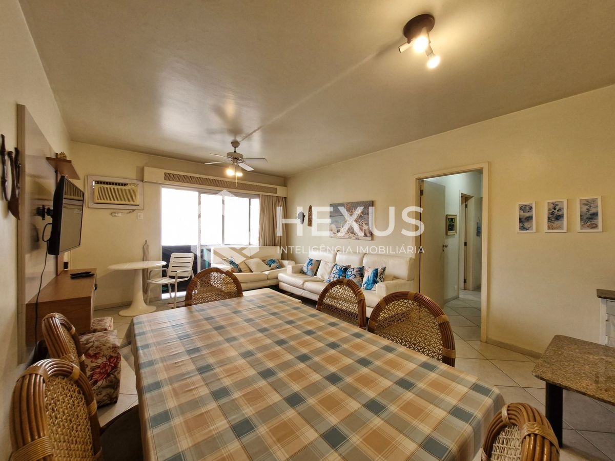 Foto 5 de Apartamento  com varanda vista mar e lazer na Praia das Pitangueiras, Guarujá