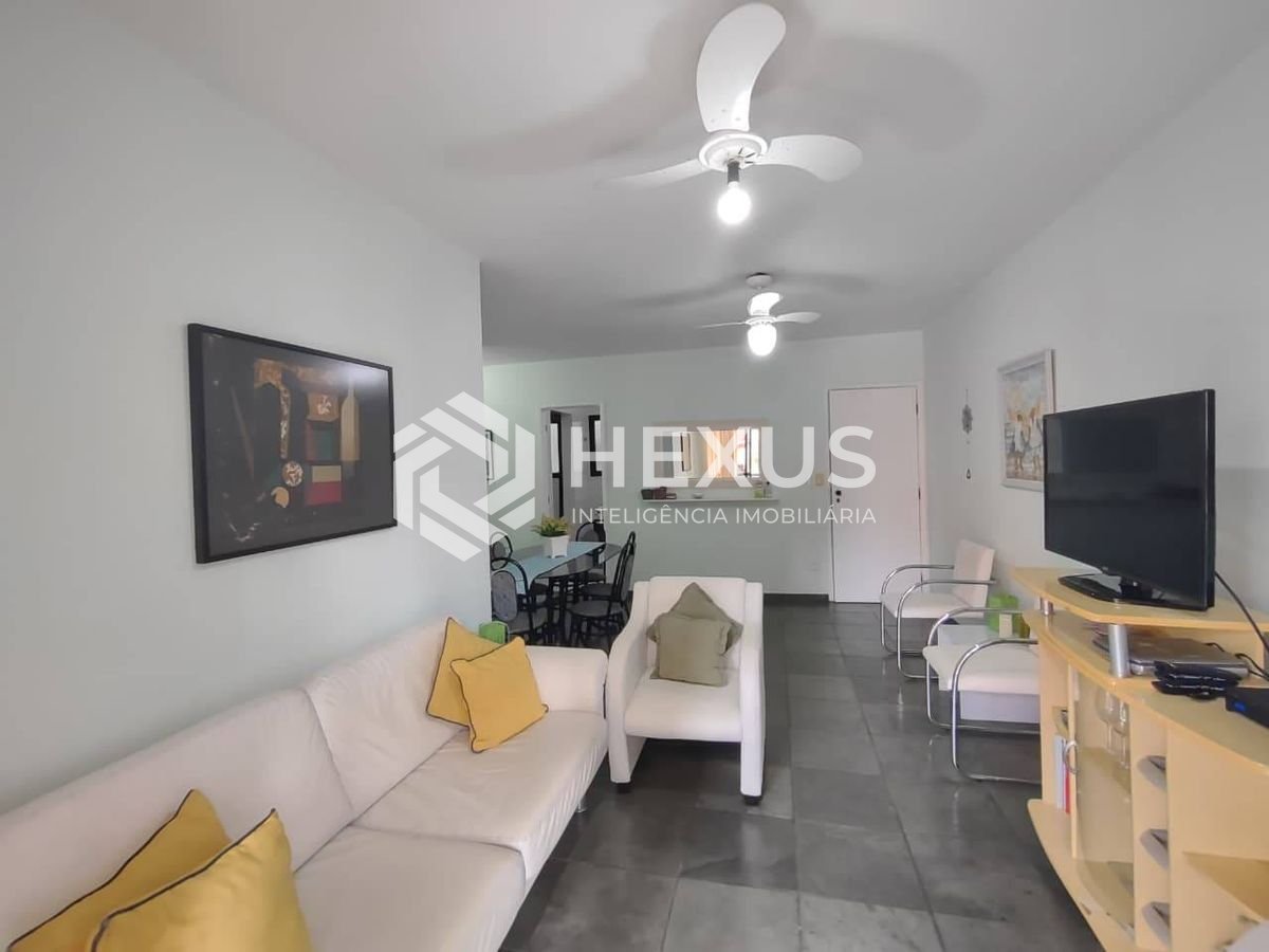 Foto 4 de Apartamento com varanda e lazer na Praia da Enseada, Guarujá