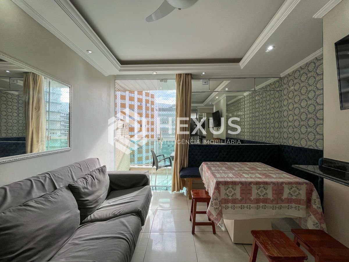 Foto 3 de Apartamento com varanda vista mar e lazer na beira mar da Praia nas Pitangueiras, Guarujá