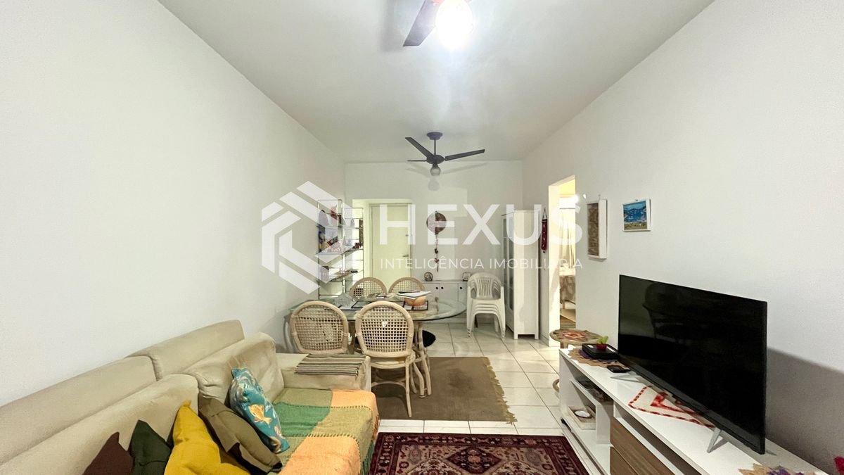 Foto 3 de Apartamento com varanda e lazer nas Pitangueiras, Guarujá