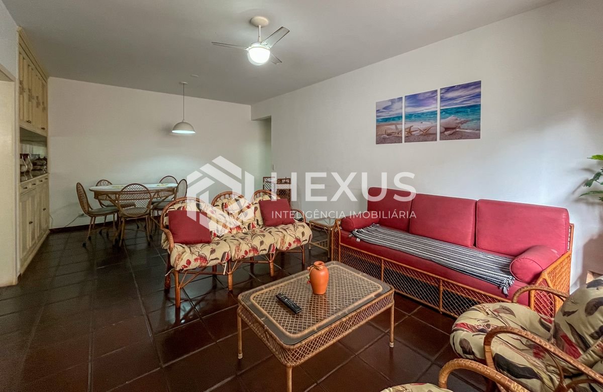 Foto 5 de Apartamento mobiliado a 2 quadras do mar nas Pitangueiras, Guarujá