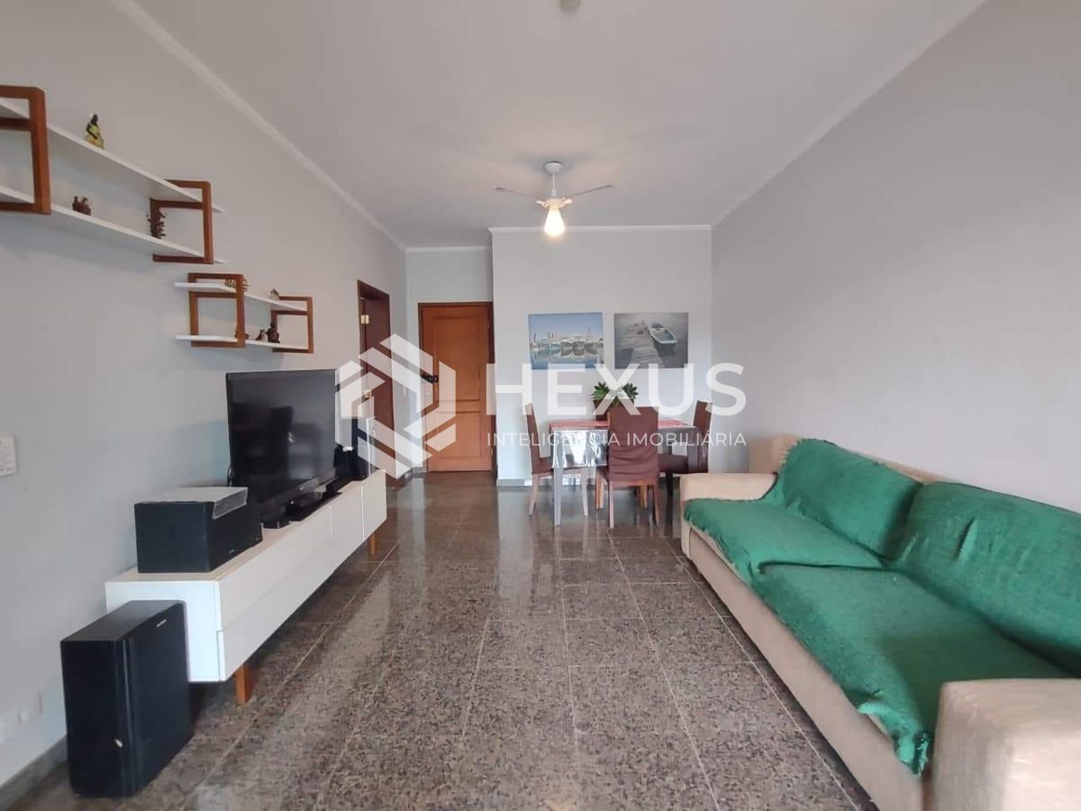 Foto 3 de Apartamento com varanda e lazer na Enseada, Guarujá