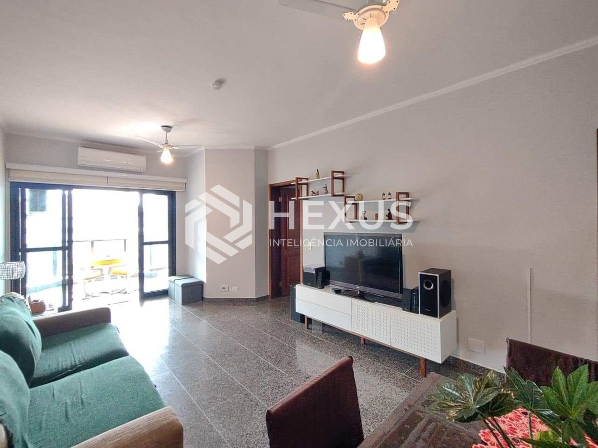 Foto 5 de Apartamento com varanda e lazer na Enseada, Guarujá