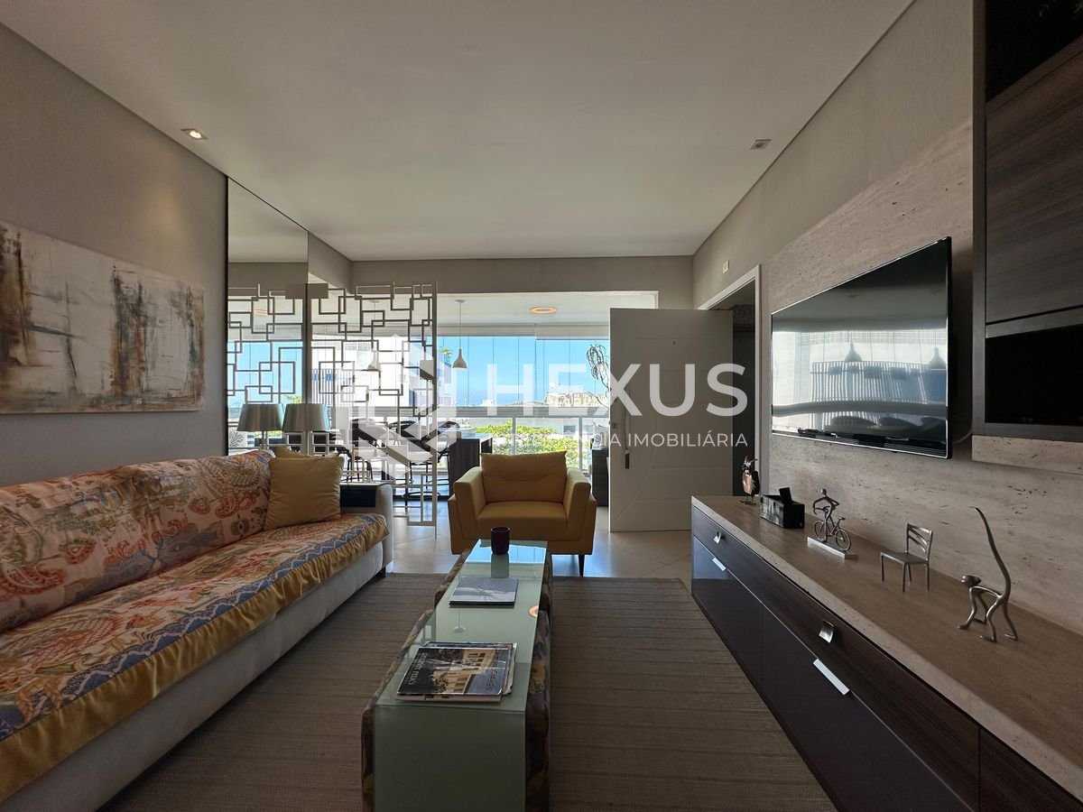 Foto 2 de Apartamento alto padrão com varanda gourmet vista mar e lazer a 250m da praia na Enseada, Guarujá