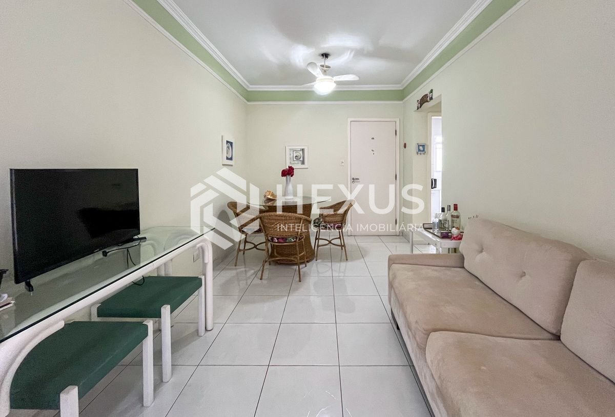 Foto 5 de Apartamento com vista mar na Pitangueiras, Guarujá