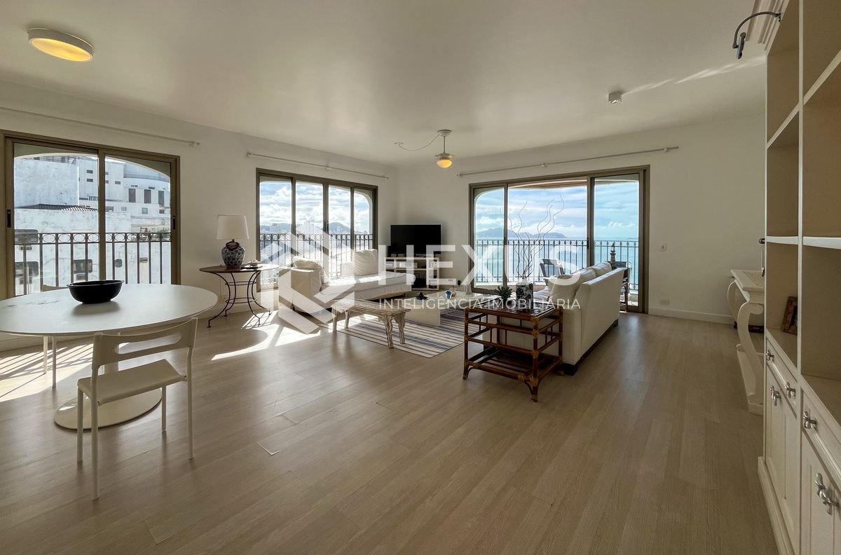 Foto 5 de Apartamento frente mar com varanda vista mar e lazer no Jardim Astúrias, Guarujá