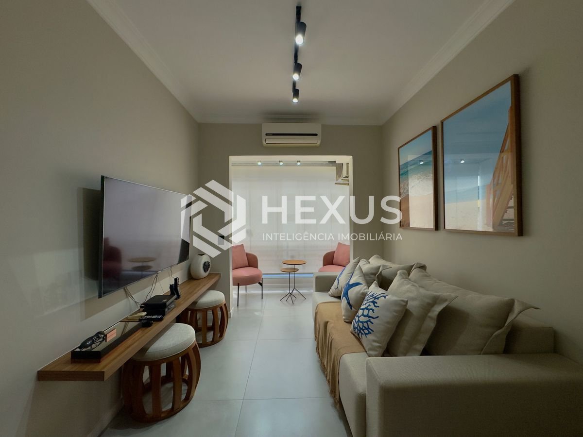 Foto 5 de Apartamento com varanda e lazer na Enseada, Guarujá