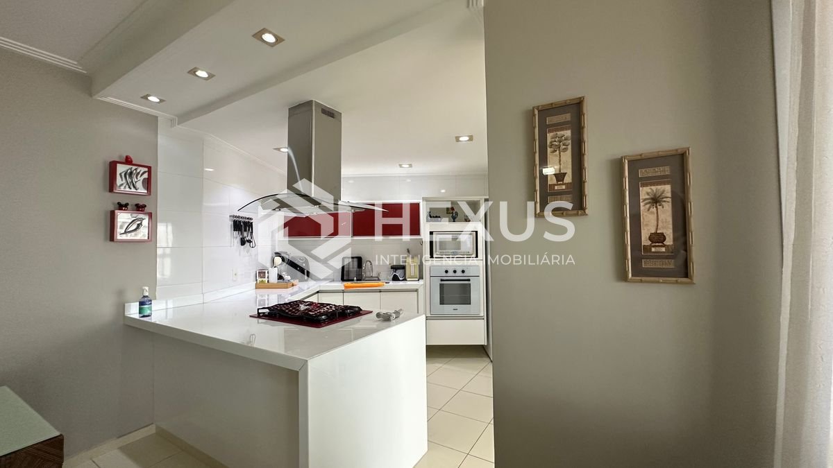 Foto 4 de Apartamento com varanda gourmet vista mar e lazer na Enseada, Guarujá