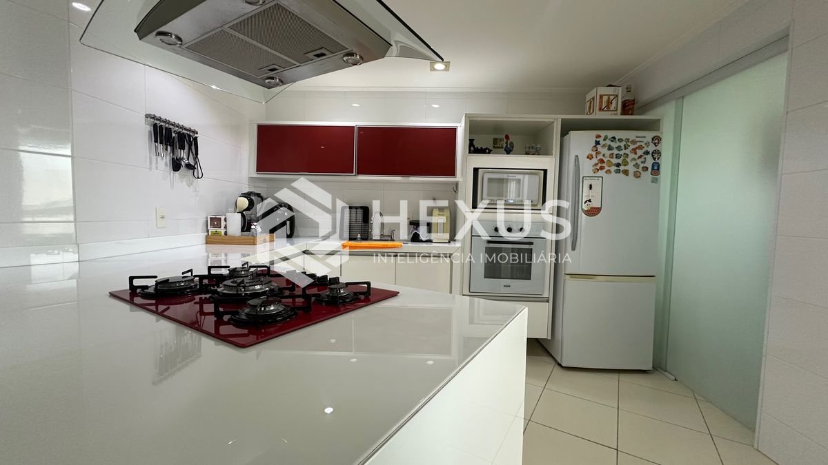 Foto 5 de Apartamento com varanda gourmet vista mar e lazer na Enseada, Guarujá