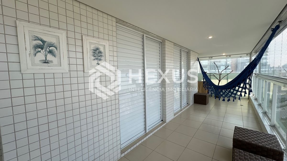 Foto 2 de Apartamento com varanda gourmet vista mar e lazer na Enseada, Guarujá