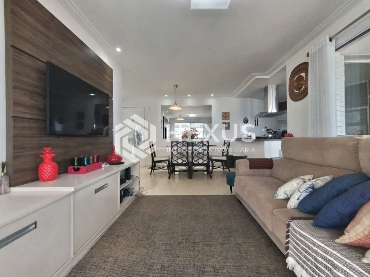 Foto 4 de Apartamento com varanda gourmet vista mar e lazer na Enseada, Guarujá