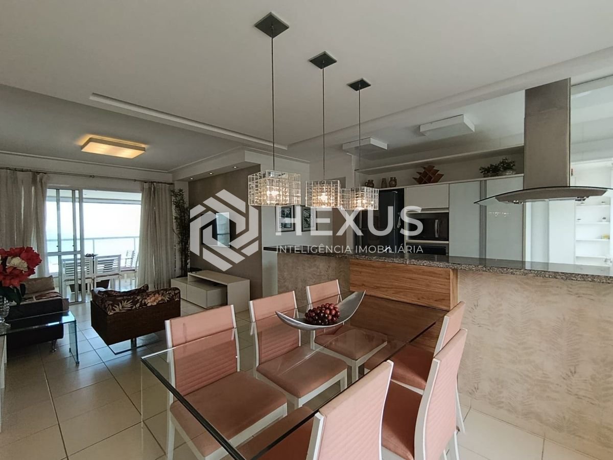 Foto 4 de Apartamento com varanda gourmet vista mar e lazer na Enseada, Guarujá