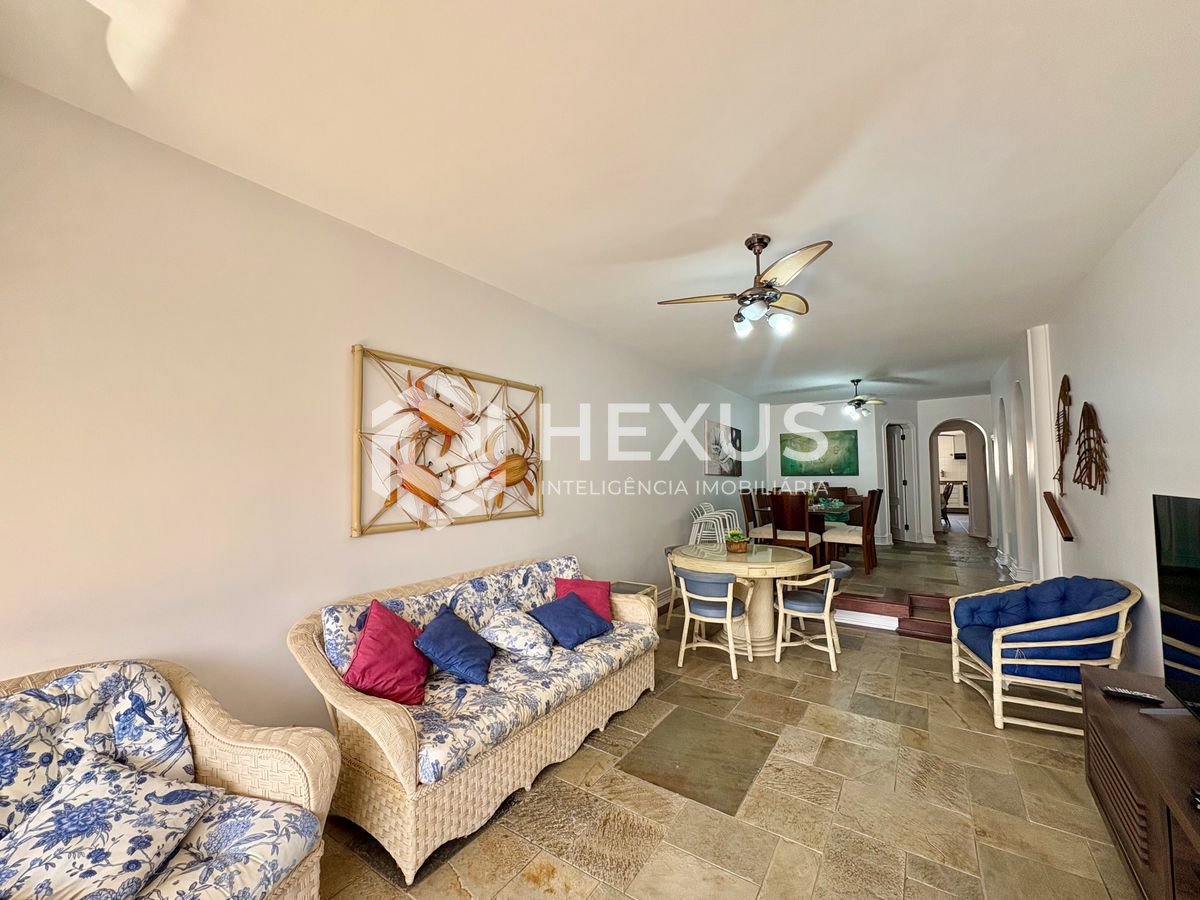 Foto 4 de Apartamento com varanda e lazer na Enseada, Guarujá