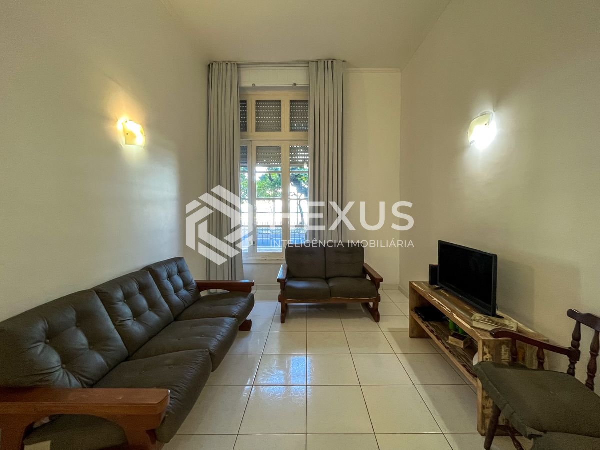 Foto 5 de Apartamento térreo frente mar com vista mar e lazer nas Pitangueiras, Guarujá