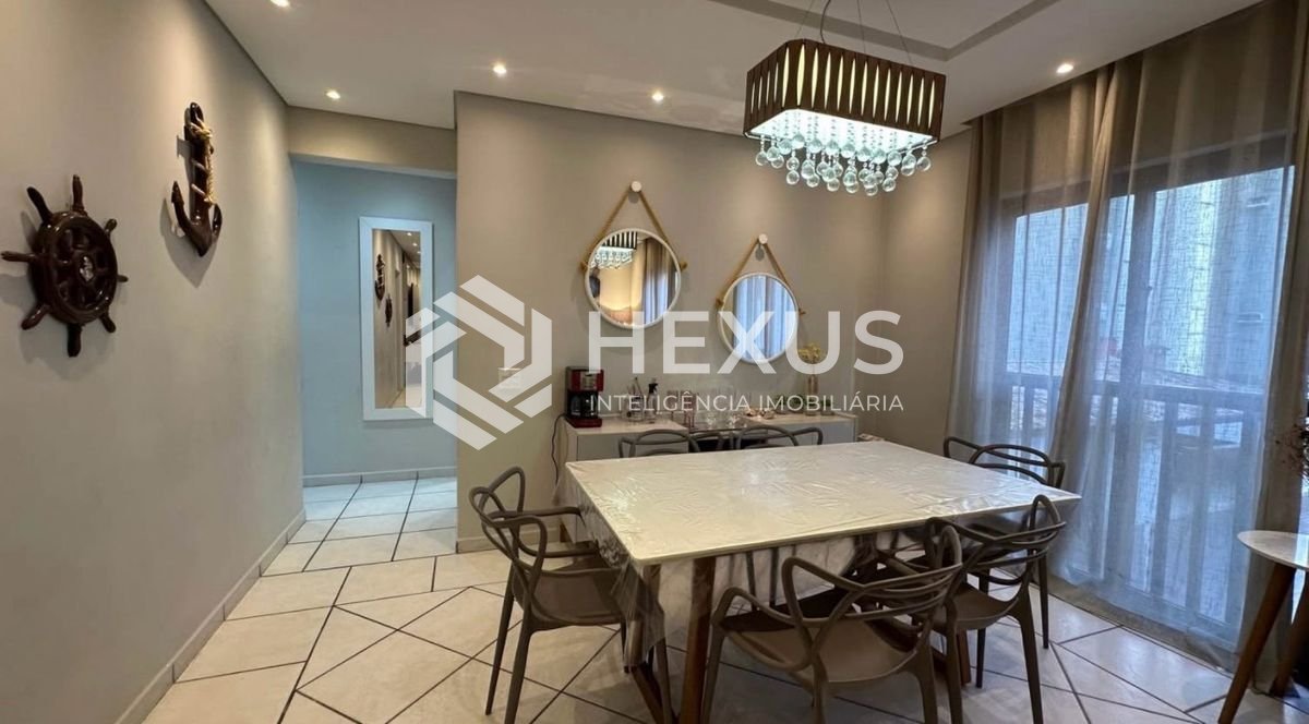 Foto 4 de Apartamento reformado com varanda gourmet vista mar e lazer a 500m da praia na Enseada, Guarujá
