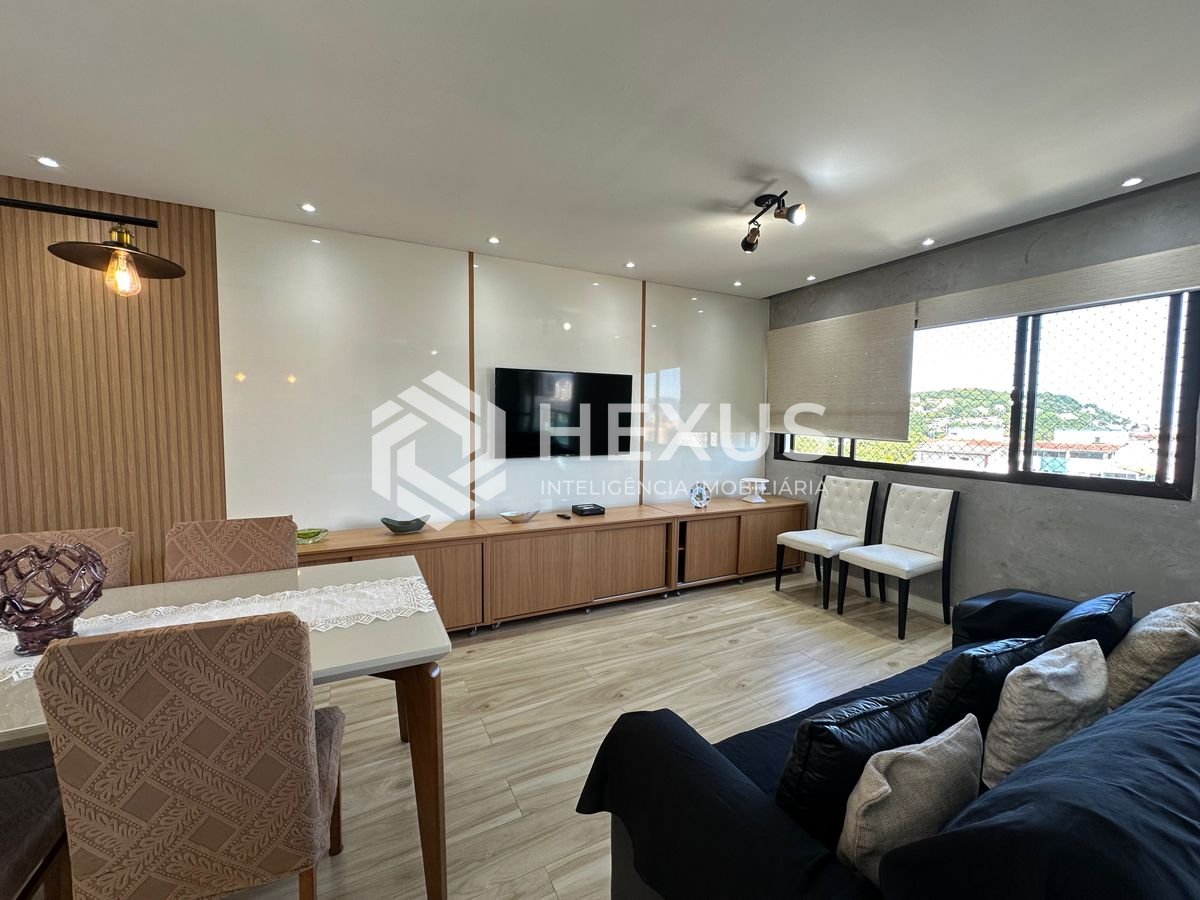Foto 2 de Apartamento reformado com varanda vista mar e lazer no Tortugas na Enseada, Guarujá