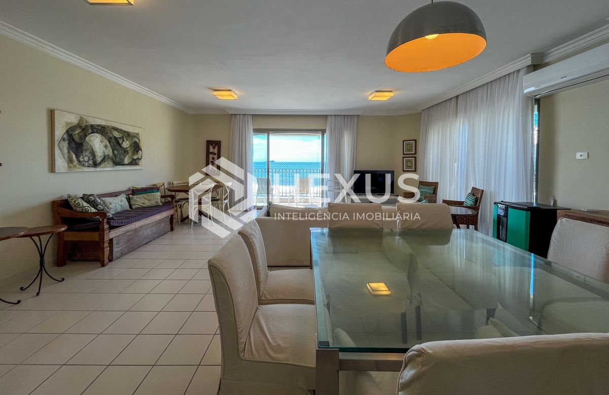 Foto 4 de Apartamento frente mar com varanda vista mar e lazer no Jardim Astúrias, Guarujá