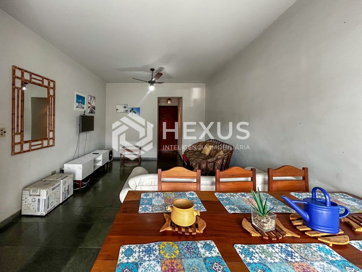 Foto 3 de Apartamento com varanda e lazer na Enseada, Guarujá