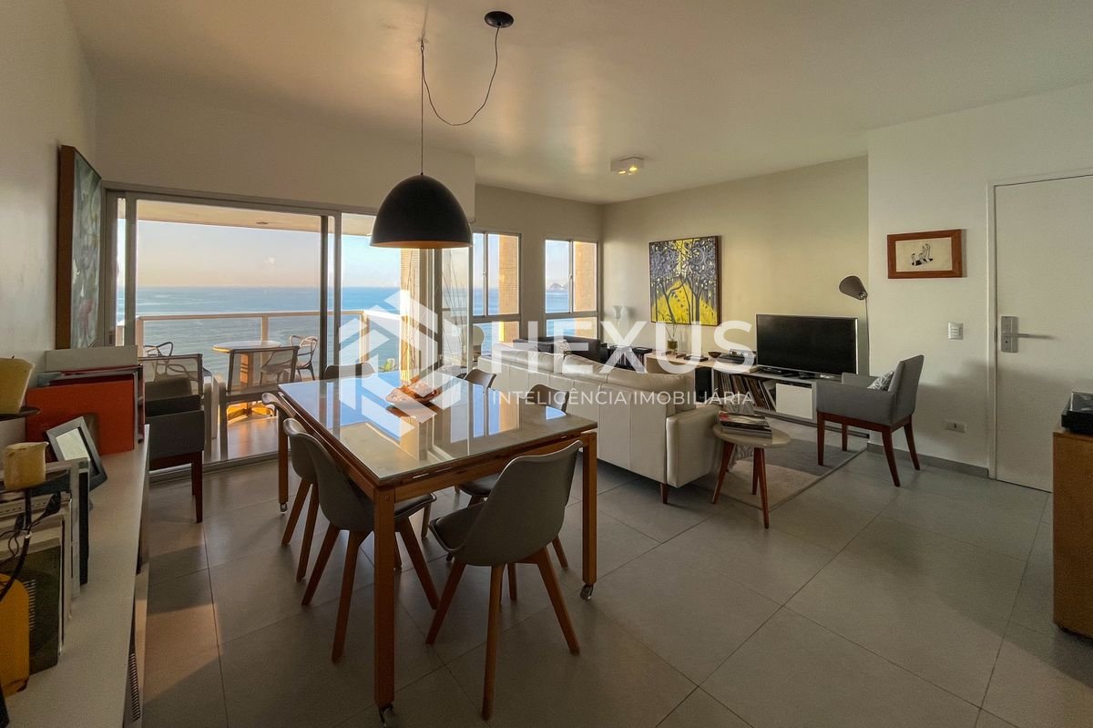 Foto 2 de Apartamento com varanda e vaga à venda, Pitangueiras, Guarujá, SP