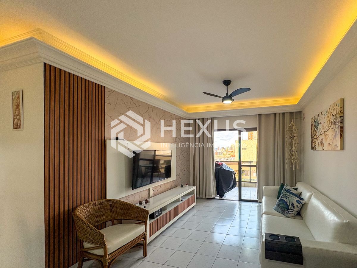 Foto 5 de Apartamento com varanda vista mar e lazer na Enseada, Guarujá
