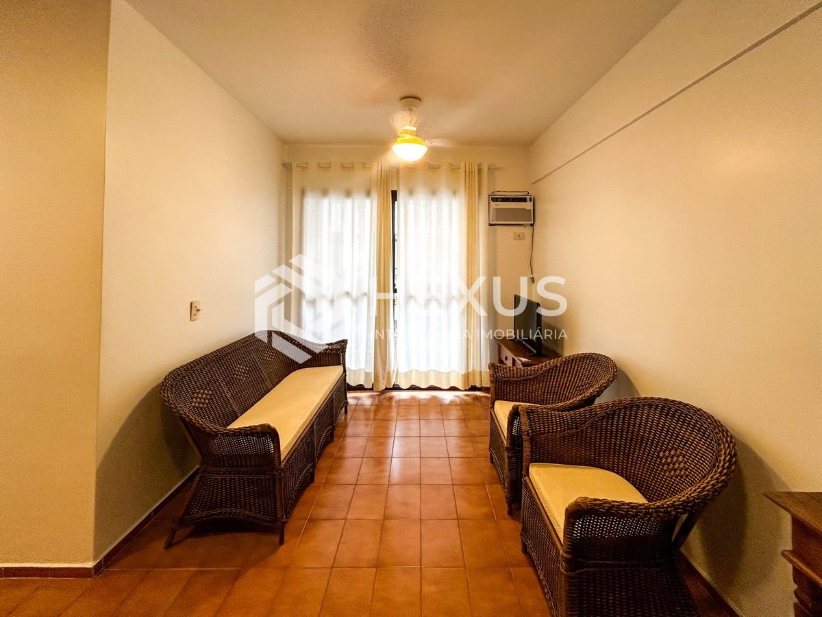 Foto 3 de Apartamento com varanda vista mar e lazer a 500m da praia na Enseada, Guarujá