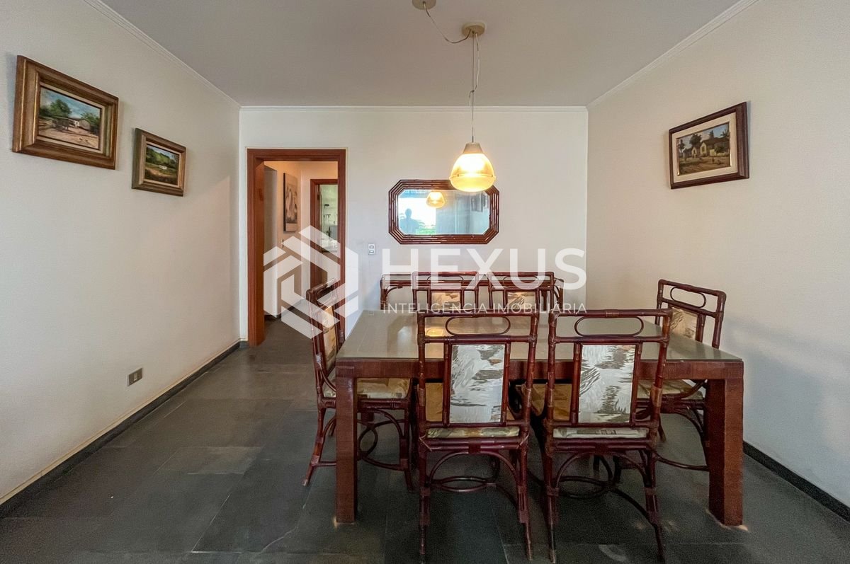 Foto 5 de Apartamento com varanda e 2 vagas à venda, Pitangueiras, Guarujá, SP