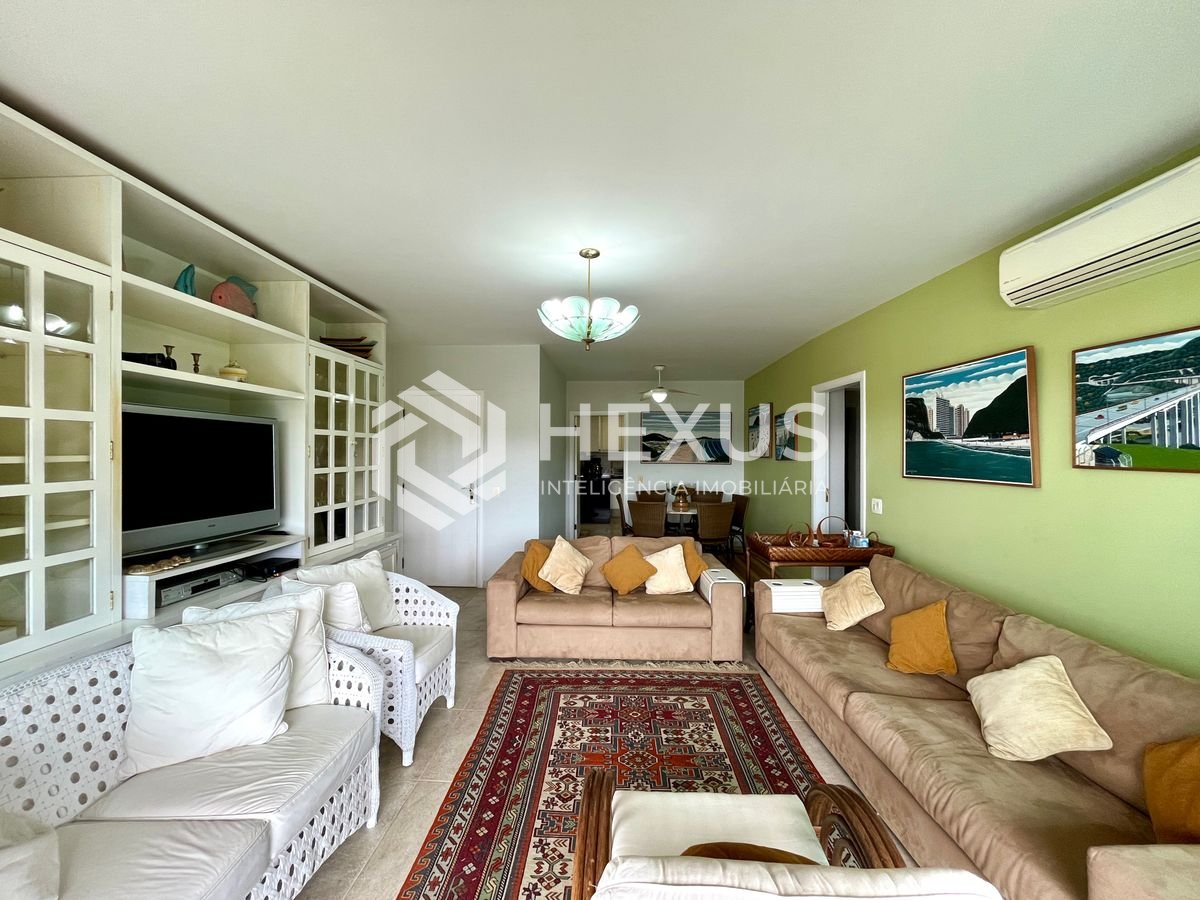 Foto 4 de Apartamento frente mar com varanda vista mar e lazer a 1 quadra da praia nas Pitangueiras, Guarujá