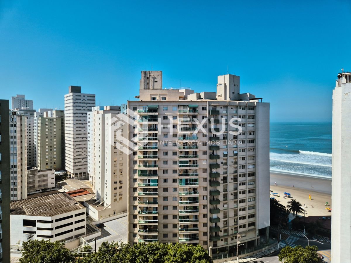 Foto 2 de Apartamento com lazer a 1 quadra da praia nas Pitangueiras, Guarujá