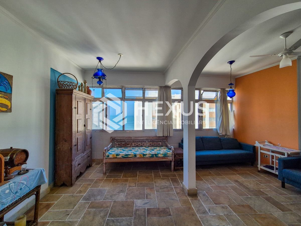 Foto 5 de Apartamento com lazer a 1 quadra da praia nas Pitangueiras, Guarujá