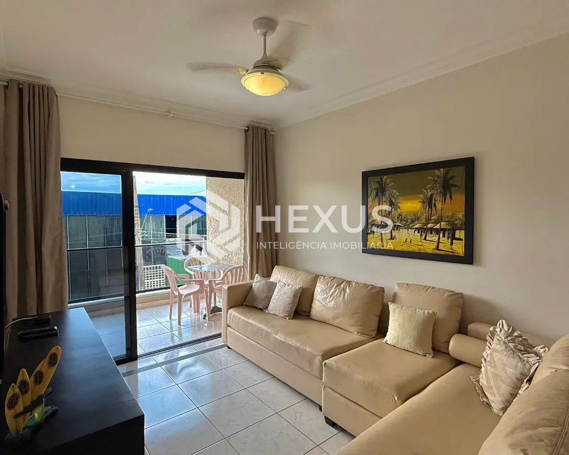 Foto 3 de Apartamento com varanda e lazer a 50m da praia na Enseada, Guarujá