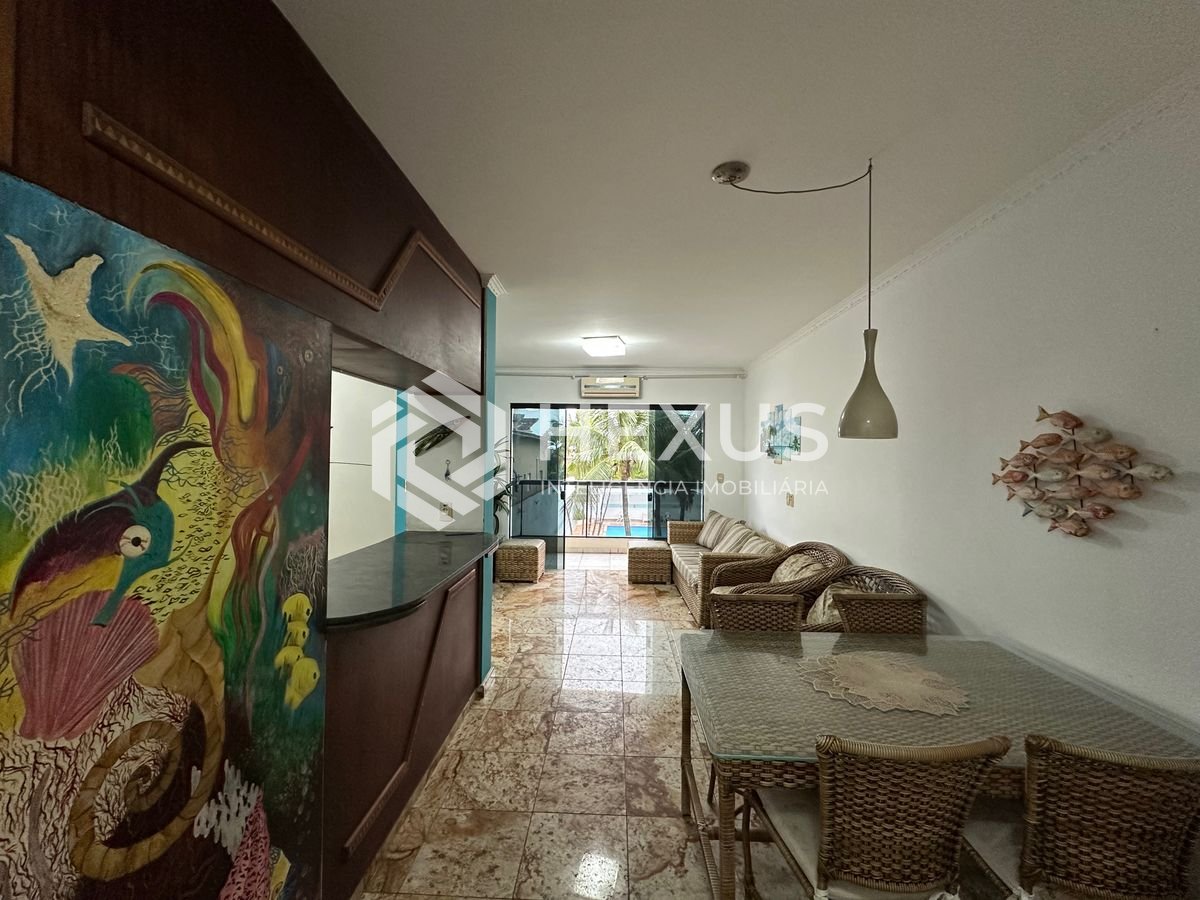 Foto 4 de Apartamento com varanda e lazer a 500m da praia na Enseada, Guarujá