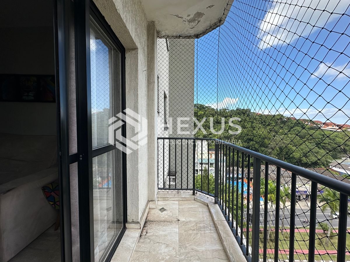 Foto 4 de Apartamento com varanda vista mar e lazer a 800m da praia na Enseada, Guarujá