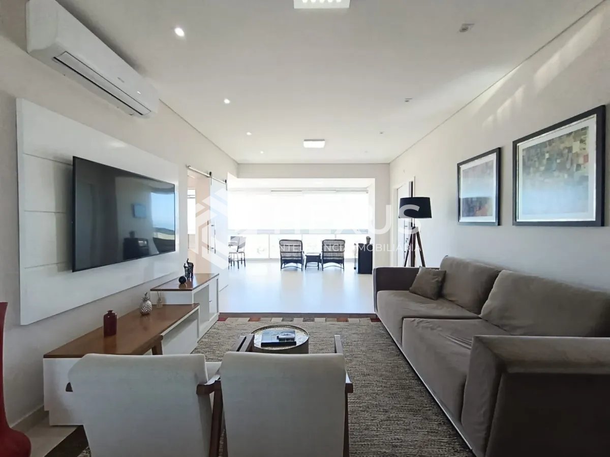 Foto 4 de Apartamento de alto padrão com varanda gourmet vista mar e lazer a 250m da praia na Enseada, Guarujá