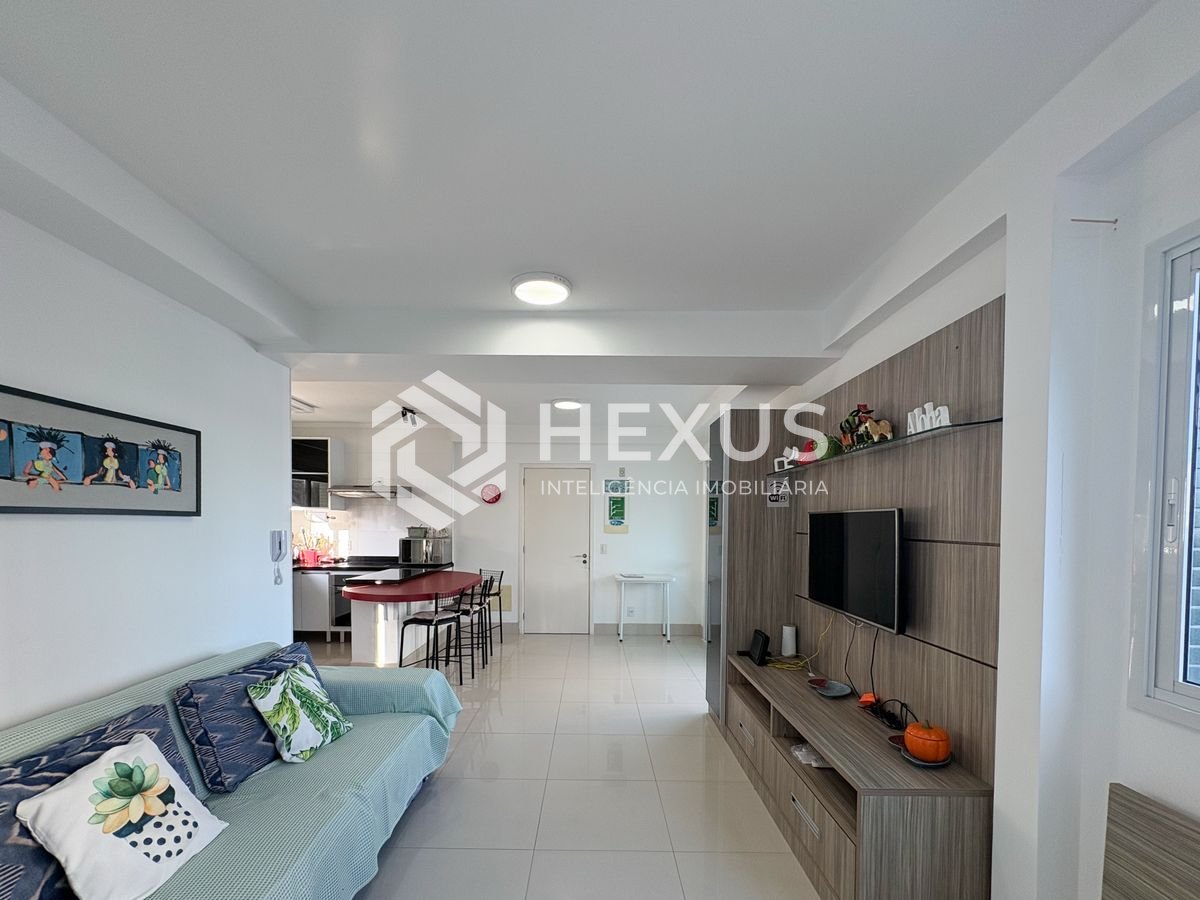 Foto 4 de Apartamento com varanda vista mar e lazer na beira mar da praia na Enseada, Guarujá