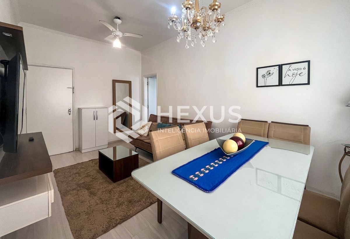 Foto 3 de Apartamento a 1 quadra da praia nas Pitangueiras, Guarujá