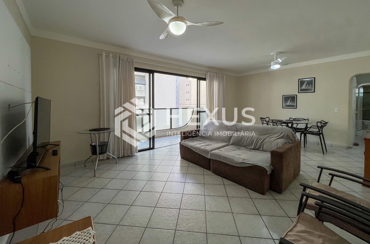 Foto 4 de Apartamento com varanda, lazer e 2 vagas à venda, Barra Funda, Guarujá, SP