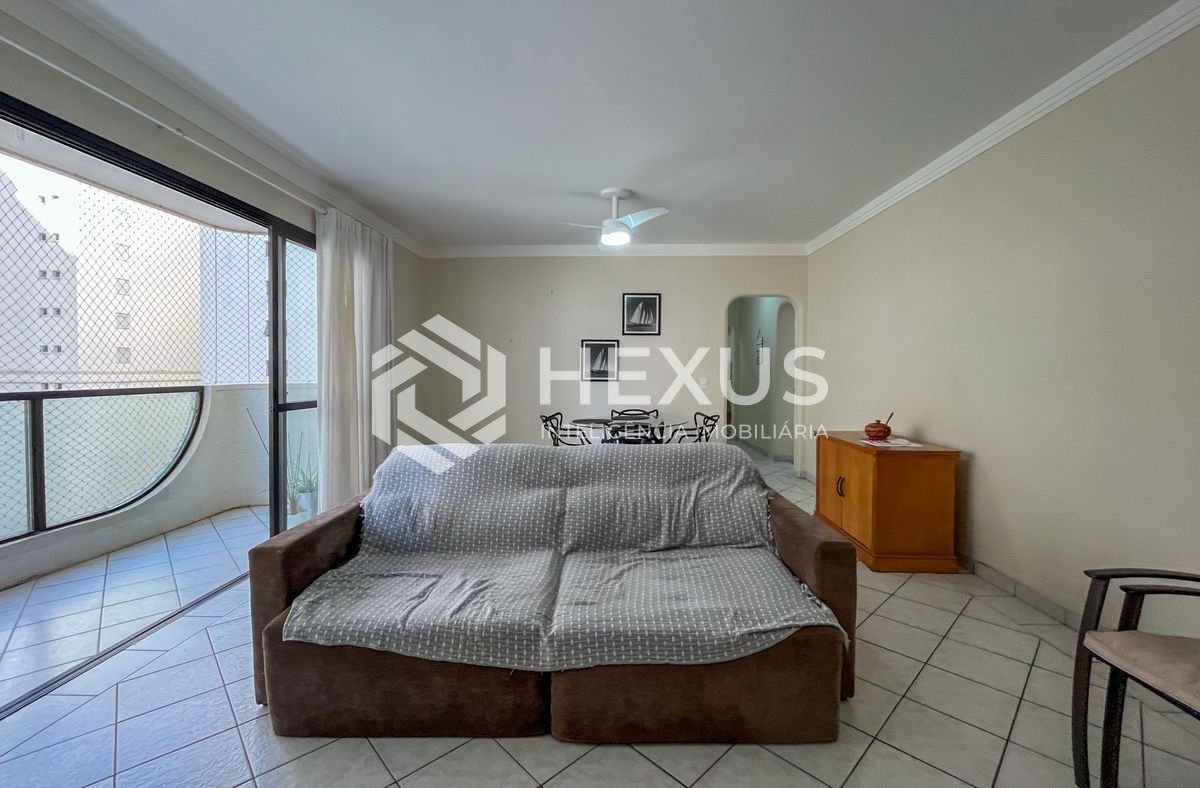 Foto 5 de Apartamento com varanda, lazer e 2 vagas à venda, Barra Funda, Guarujá, SP