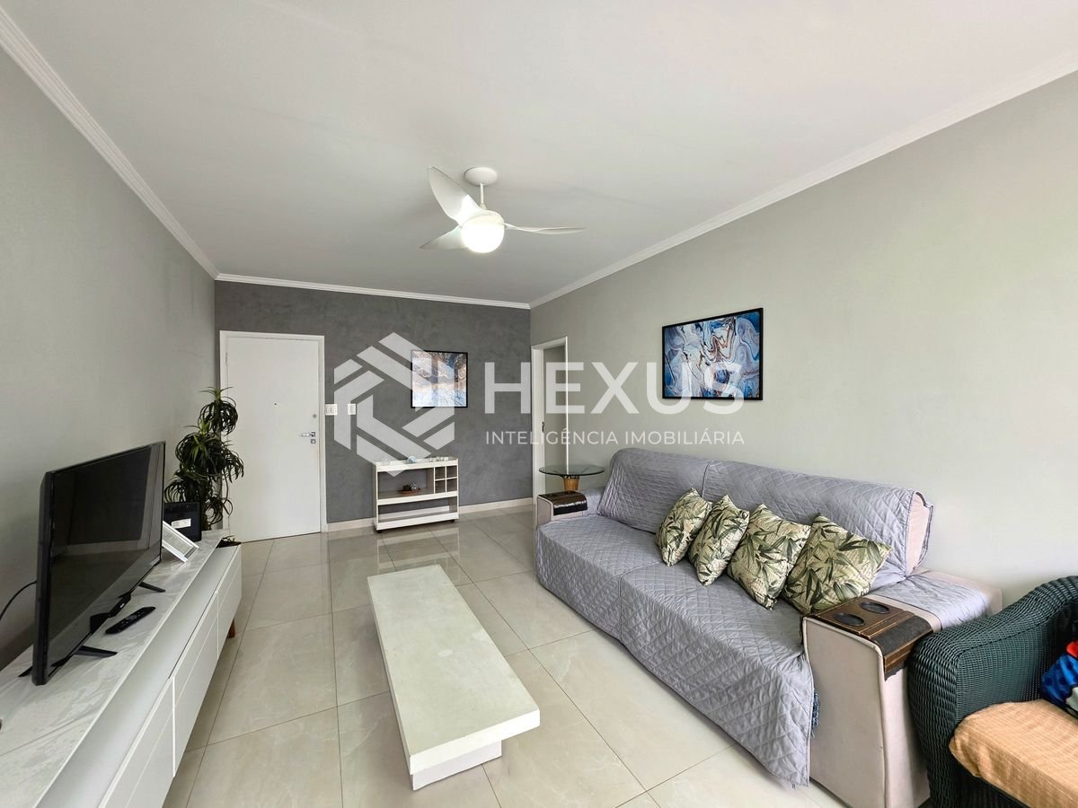 Foto 5 de Apartamento reformado com varanda vista mar a 1 quadra da praia nas Pitangueiras, Guarujá