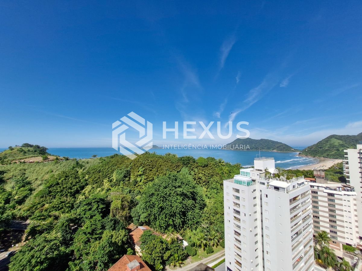 Foto 3 de Apartamento com varanda gourmet vista mar e lazer na beira mar no Jardim Astúrias, Guarujá