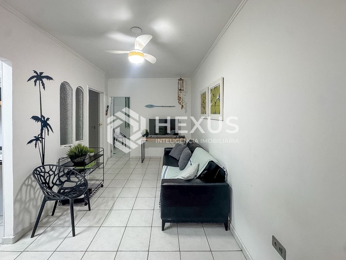 Foto 3 de Apartamento com lazer a 1 quadra da praia no Tombo, Guarujá