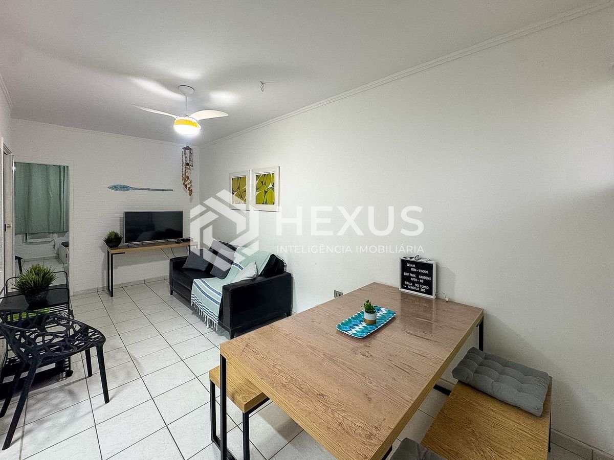 Foto 4 de Apartamento com lazer a 1 quadra da praia no Tombo, Guarujá